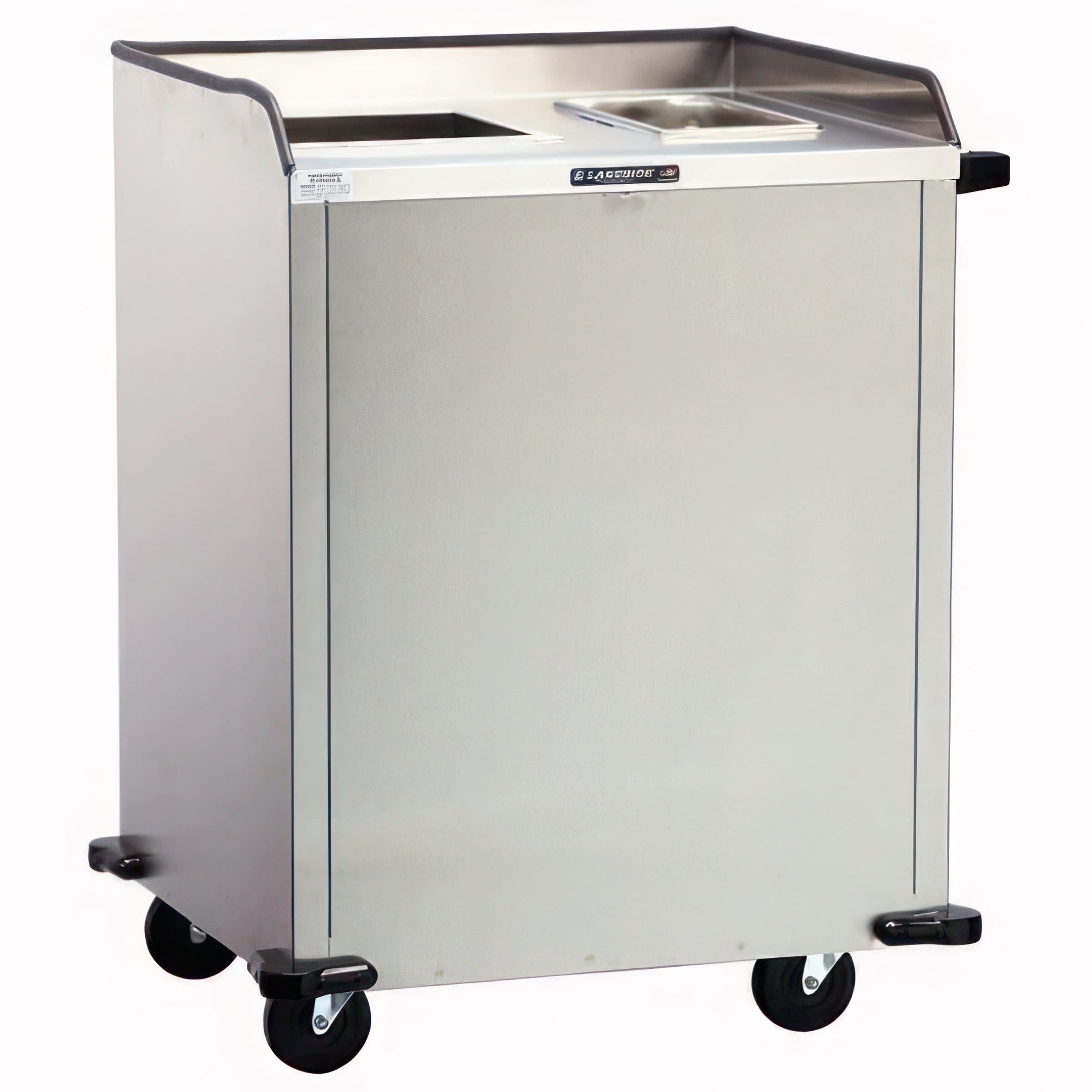 Lakeside Manufacturing 160715 Cereal Disposal Station, Stainless Steel, (1) 10 x 10-in. Chute, (1) 5 x 10-in. Sink, (1) 7 Gallon Liquid Waste Container