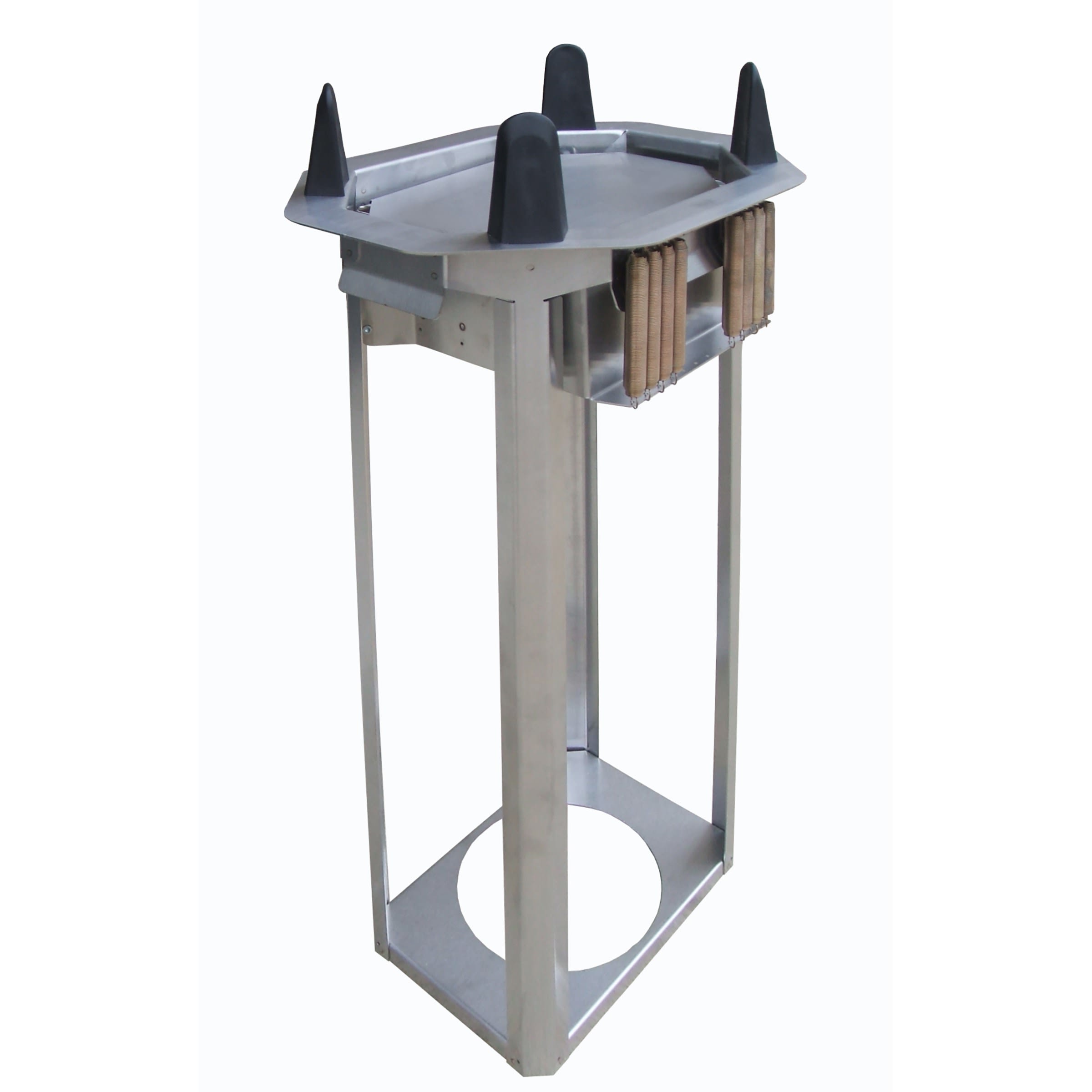 Lakeside Manufacturing V4013 Drop In Plate Dispenser, Open, Non-Heated for 9-1/2 x 12-3/4 to 10-1/4 x 13-1/2 Oval Plates