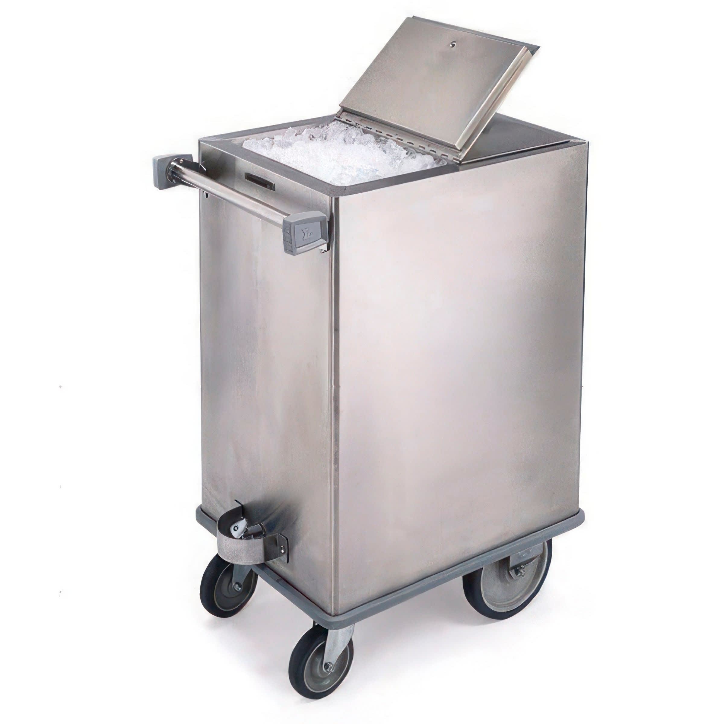 Lakeside Manufacturing 240 Mobile Ice Cart, 125 lbs. Capacity
