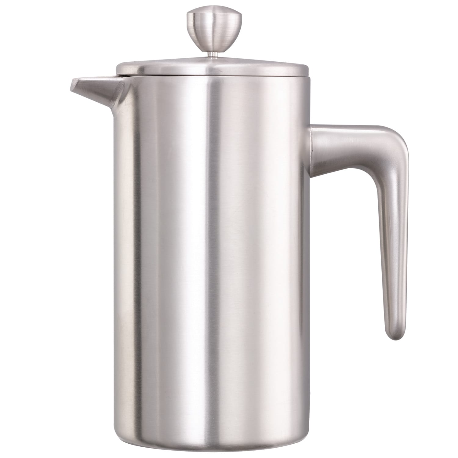 Service Ideas PDWSA350BS Stainless Press, French Press, Double Wall, 0.35 Liter, Brushed Stainless