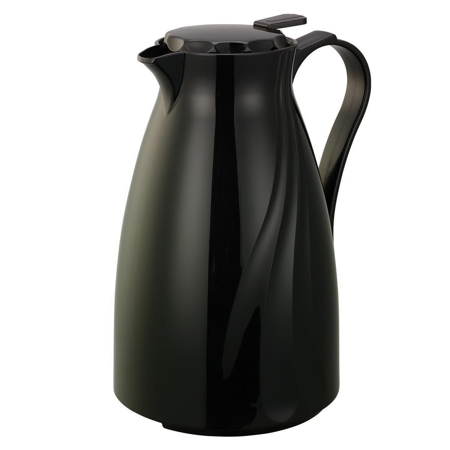 Service Ideas TNSPB2BL Twist 'N' Serv Carafe , Foam Insulated Server,  2 Liter, Black
