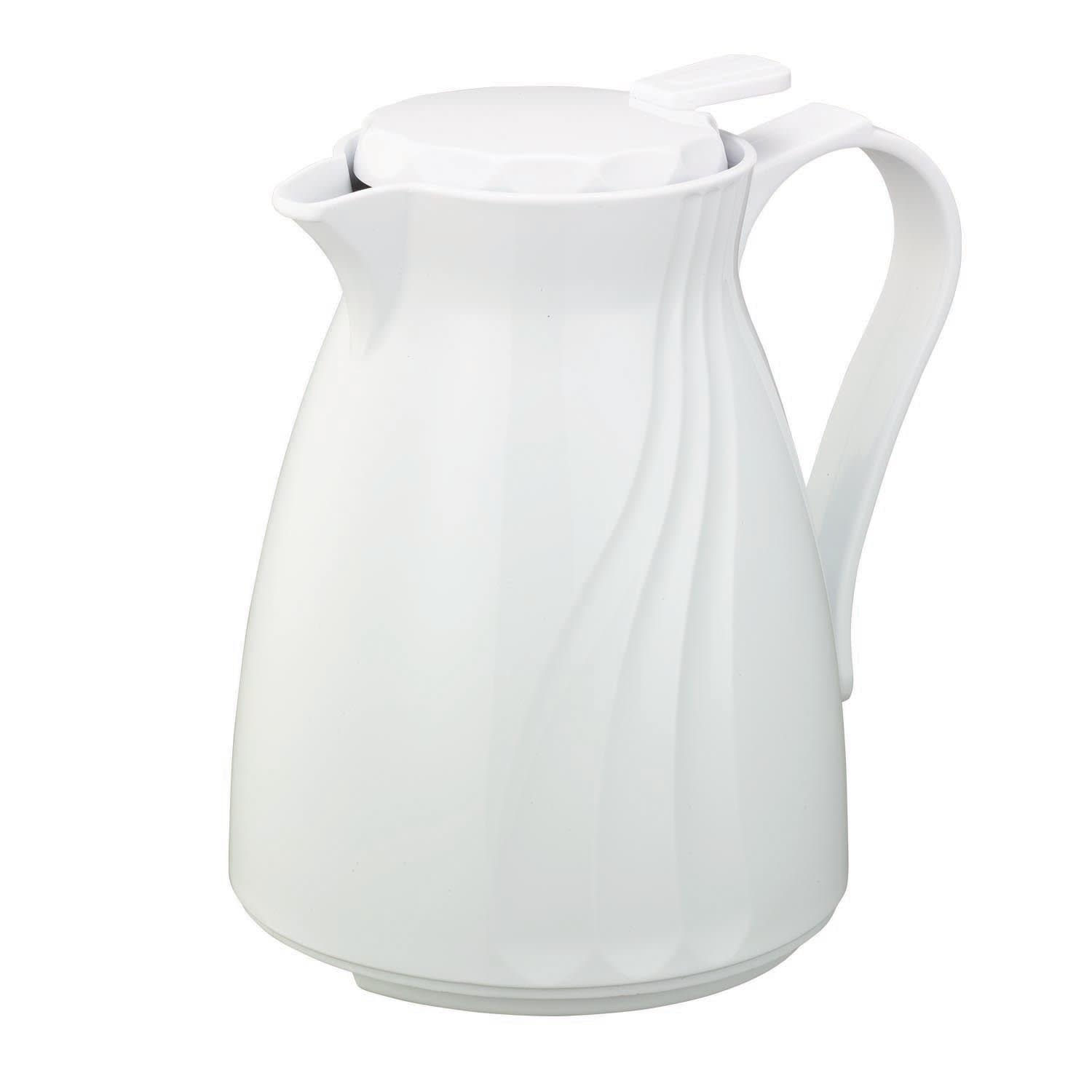 Service Ideas TNSPB06WH Twist 'N' Serv Carafe , Foam Insulated Server,  0.6 Liter, White