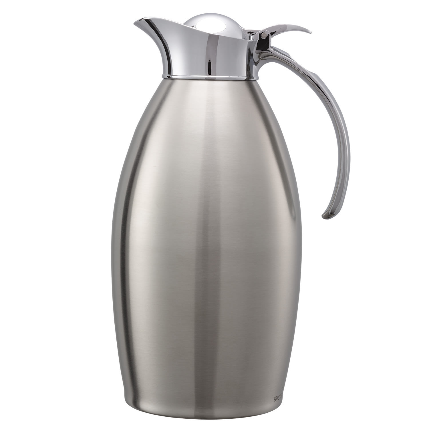 Service Ideas NIC15BS Nicollet Series, Vacuum Insulated Carafe, Stainless Vacuum, 1.5 Liter, Brushed with Polished Accents