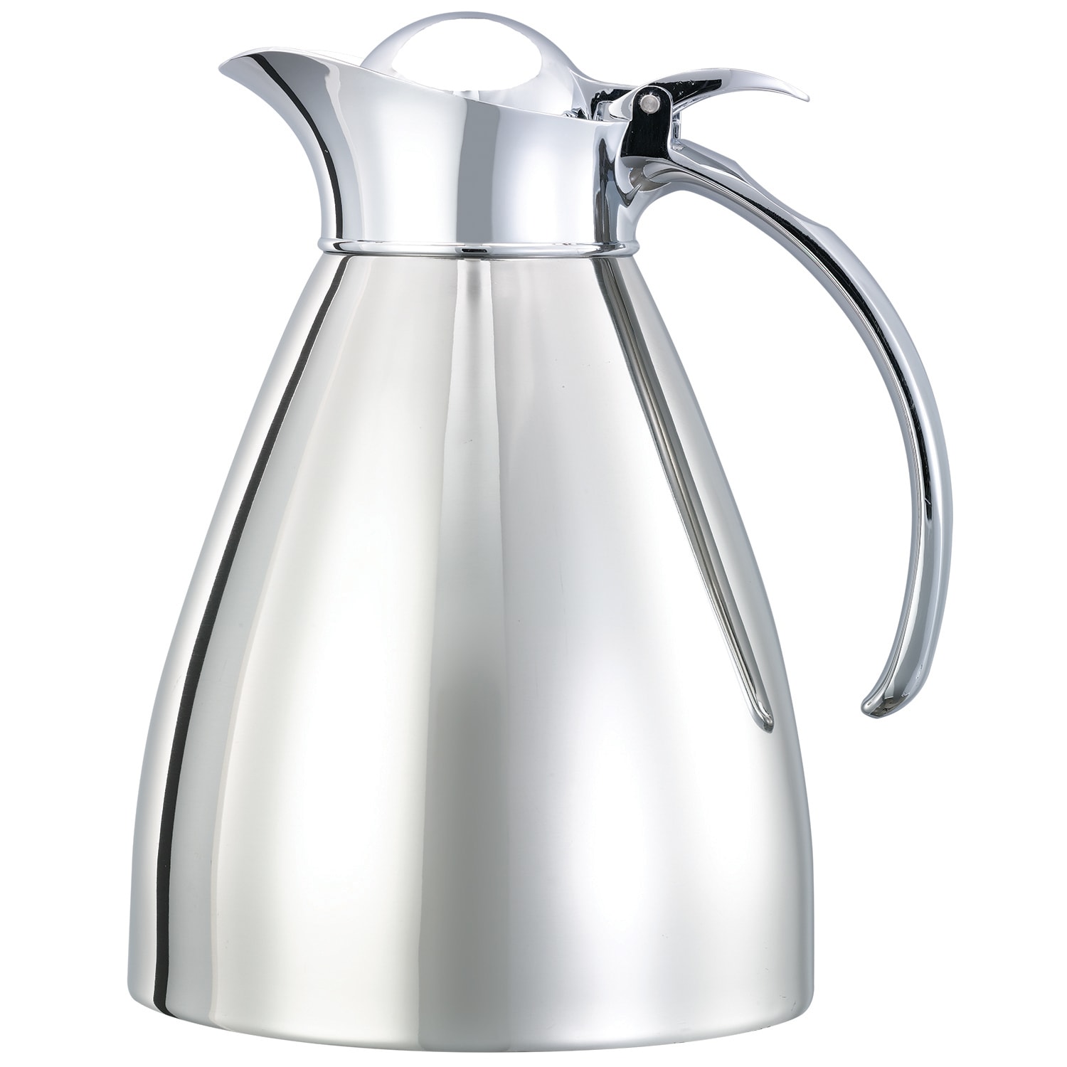 Service Ideas MAR10PS Marquette Series, Vacuum Insulated Carafe, Stainless Vacuum, 1 Liter, Polished Stainless