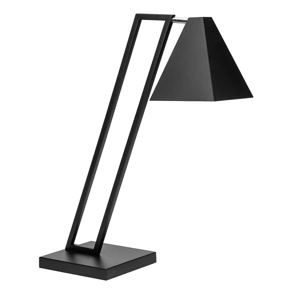 Rosseto HL012 Single Black Matte Pyramid Heat Lamp w/Metal Base