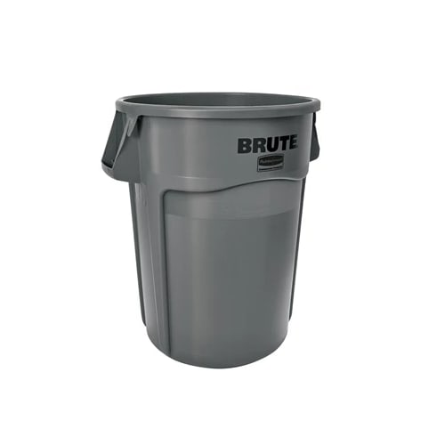 Rubbermaid FG264360GRAY 44 Gallon Brute® Waste Container, Gray