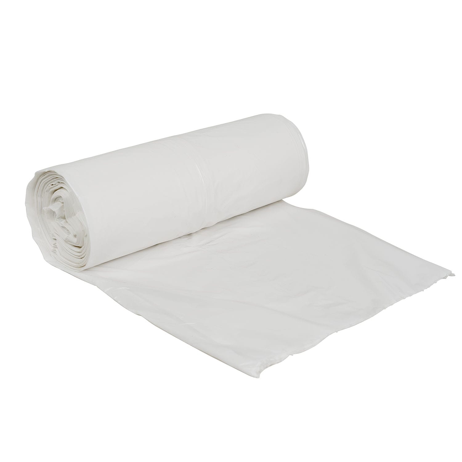 Right Choice 78000145 LLDPE 20/30-Gallon Can Liner Roll, White, 30" x 36", 0.5 Mil, Case of 250