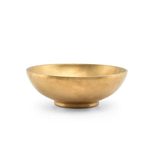 Mikasa 5322276 Host 24.3 oz Round Gold Bowl