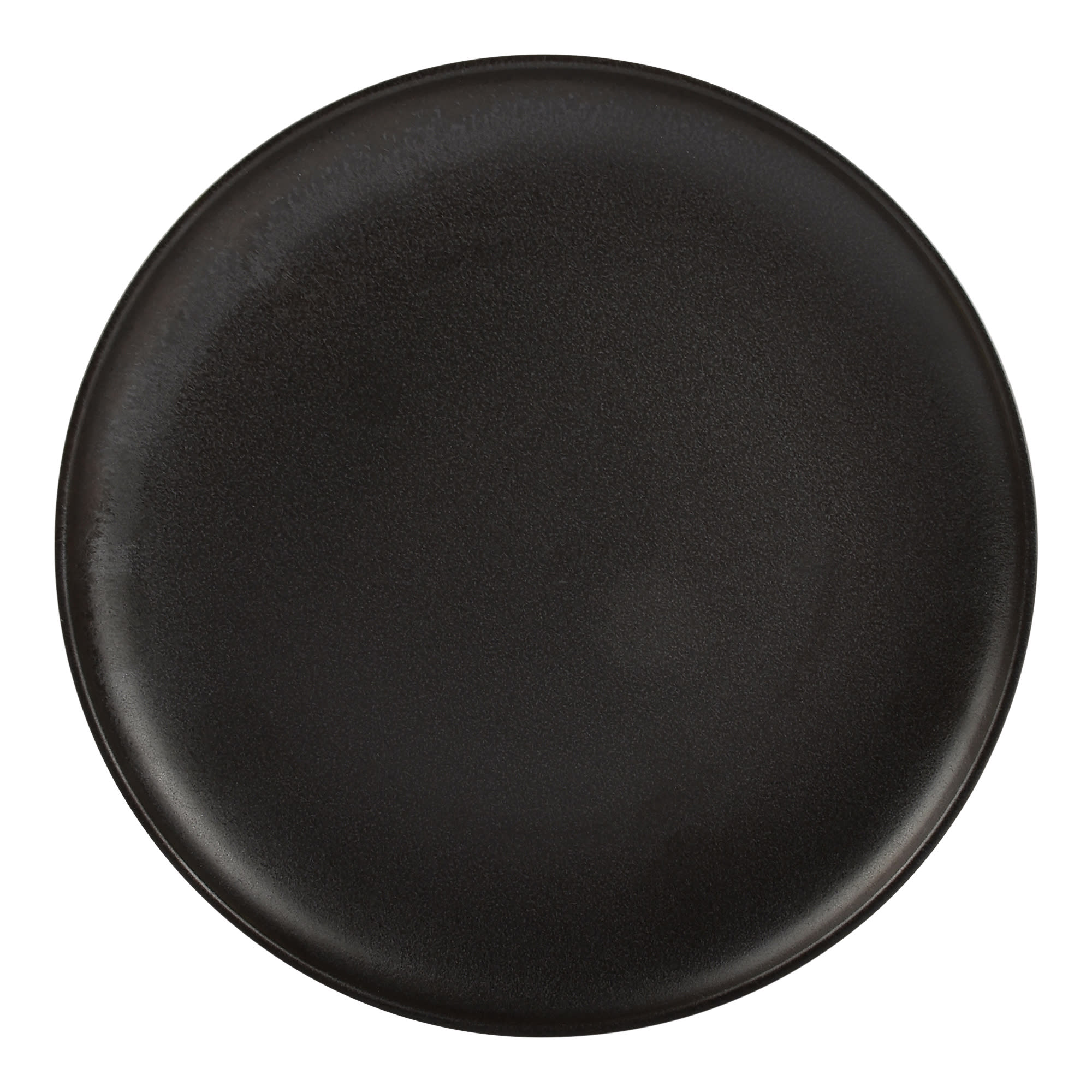 Mikasa 5315327 Ceres 9.45" Round Black Coupe Rim Plate