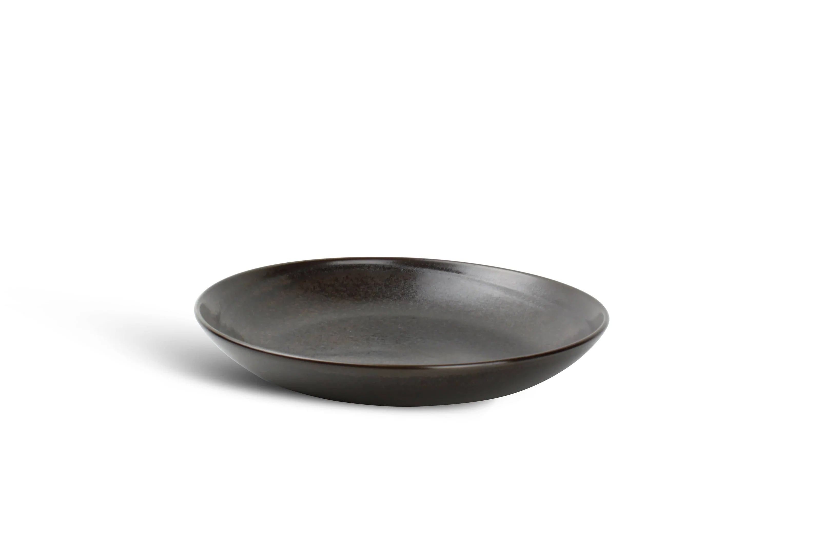 Mikasa 5315319 Ceres 9.65" Round Black Coupe Rim Deep Plate