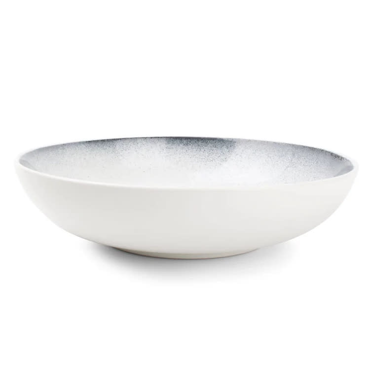 Mikasa 5314880 Speckled Dusk 10" Round Black Coupe Rim Deep Plate