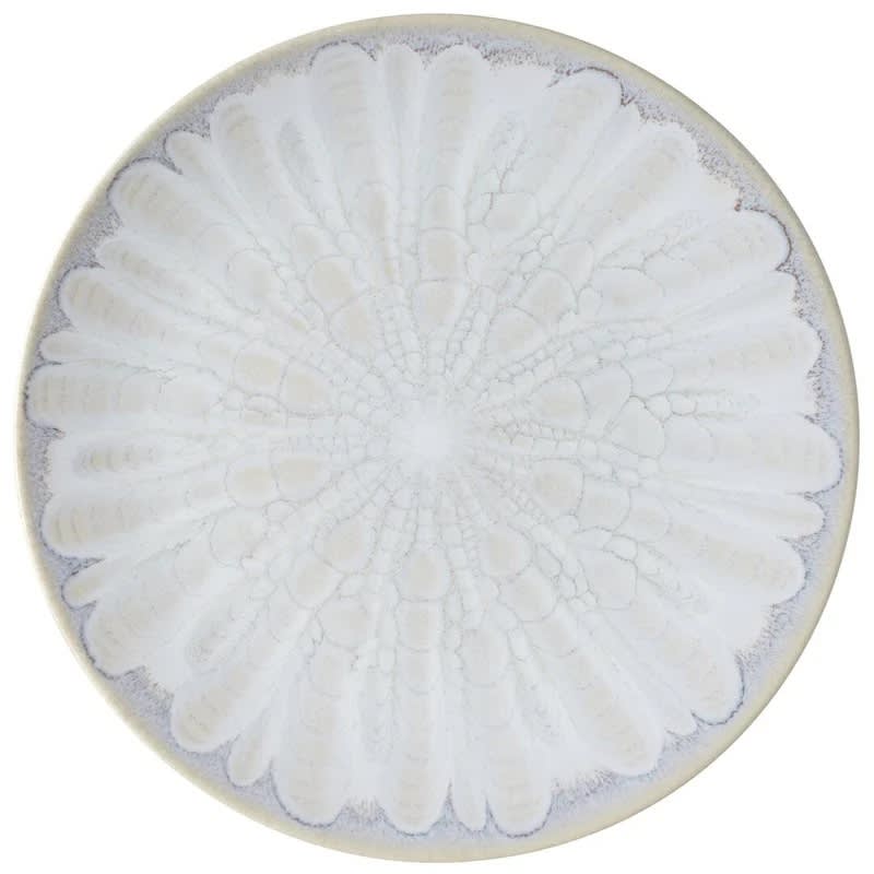 Outlet Mikasa 5308756 Jadore 10.75" Round Gray Coupe Rim Plate