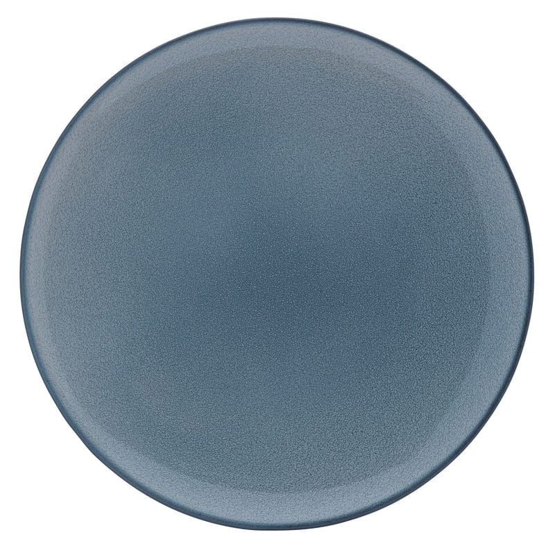 Outlet Mikasa 5302685 Canvas Stillwater 8.5" Round Blue Coupe Rim Plate
