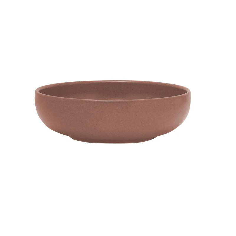 Outlet Mikasa 5275160 Solitude 19.6 oz Round Brown Bowl