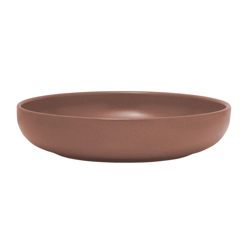 Outlet Mikasa 5275159 Solitude 39 oz Round Brown Bowl