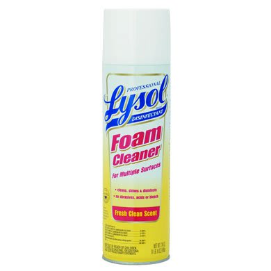 Reckitt Benckiser 24 Oz Lysol Foam Cleaner Disinfectant (Can) 36241-02775 ,12/Case