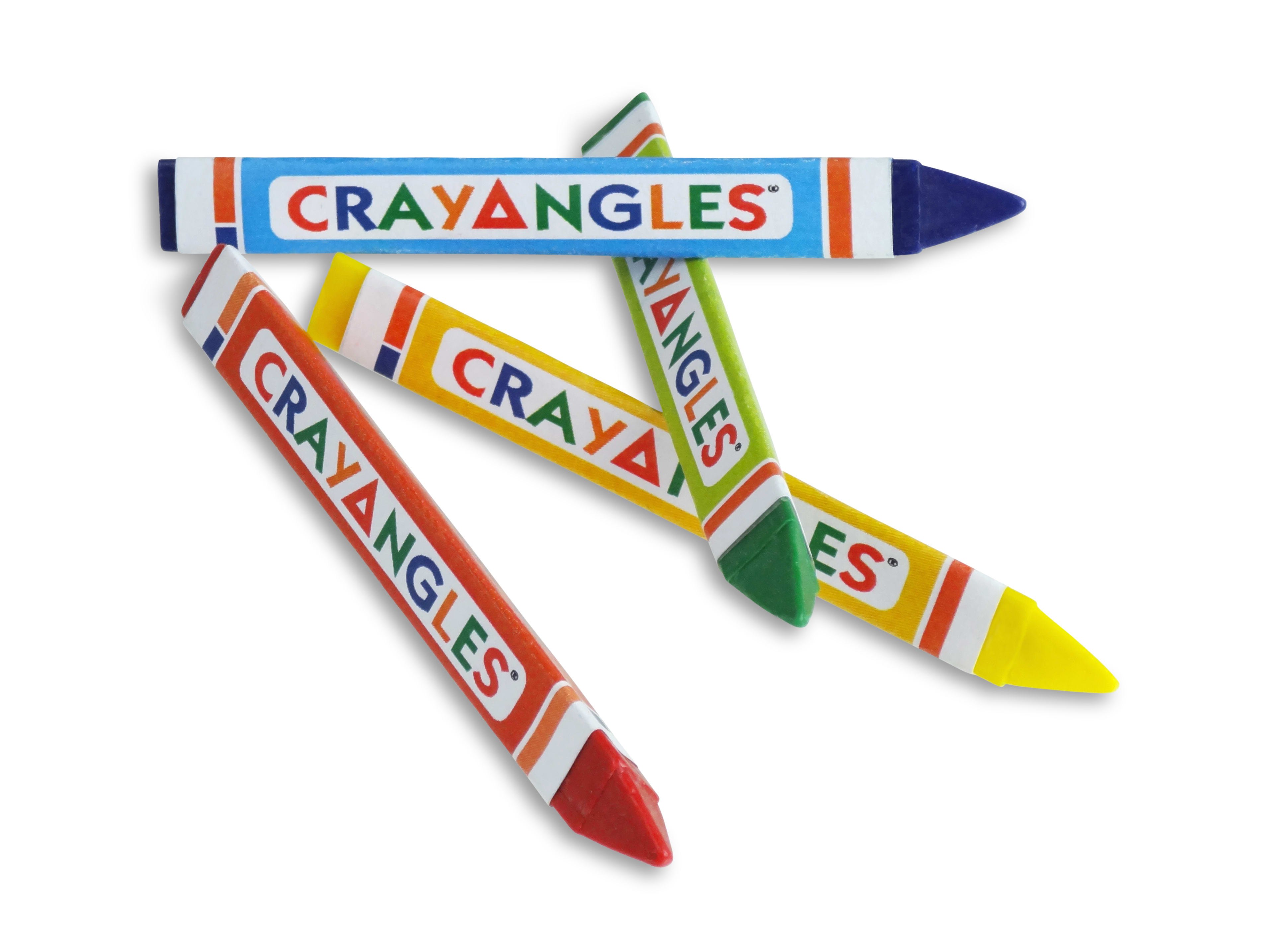 Family Hospitality Group 1T10(3000) CrayAngle Crayons Triangular Bulk-Loose