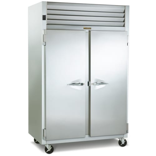 Traulsen G20012 Dealer's Choice 52" Two Solid Door Reach-In Refrigerator, Right/Right-Hinged