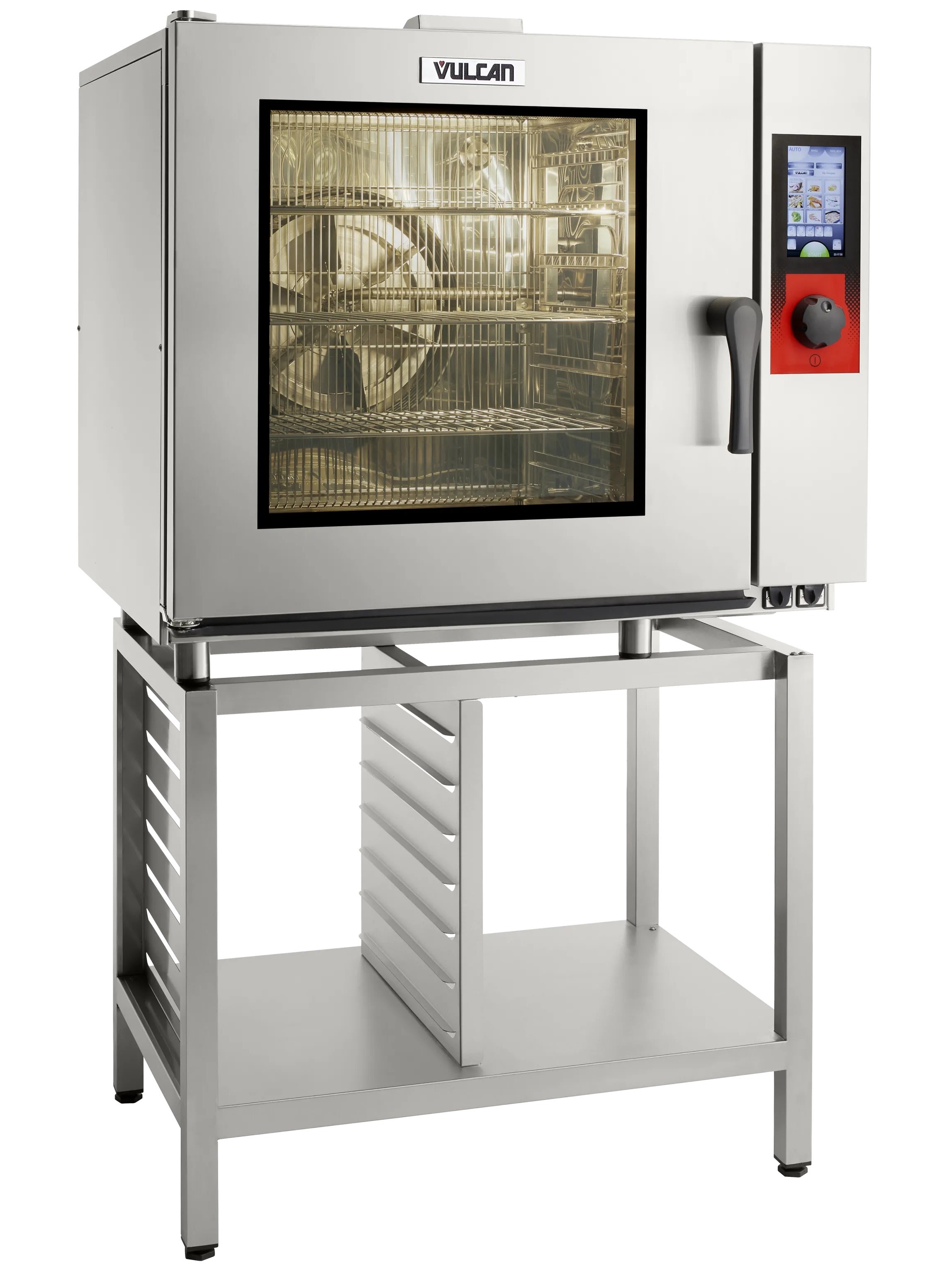 Vulcan TCM-61E-208/240 6-Level Half Size Electric Combi Oven with Touch Controls, 208/240V