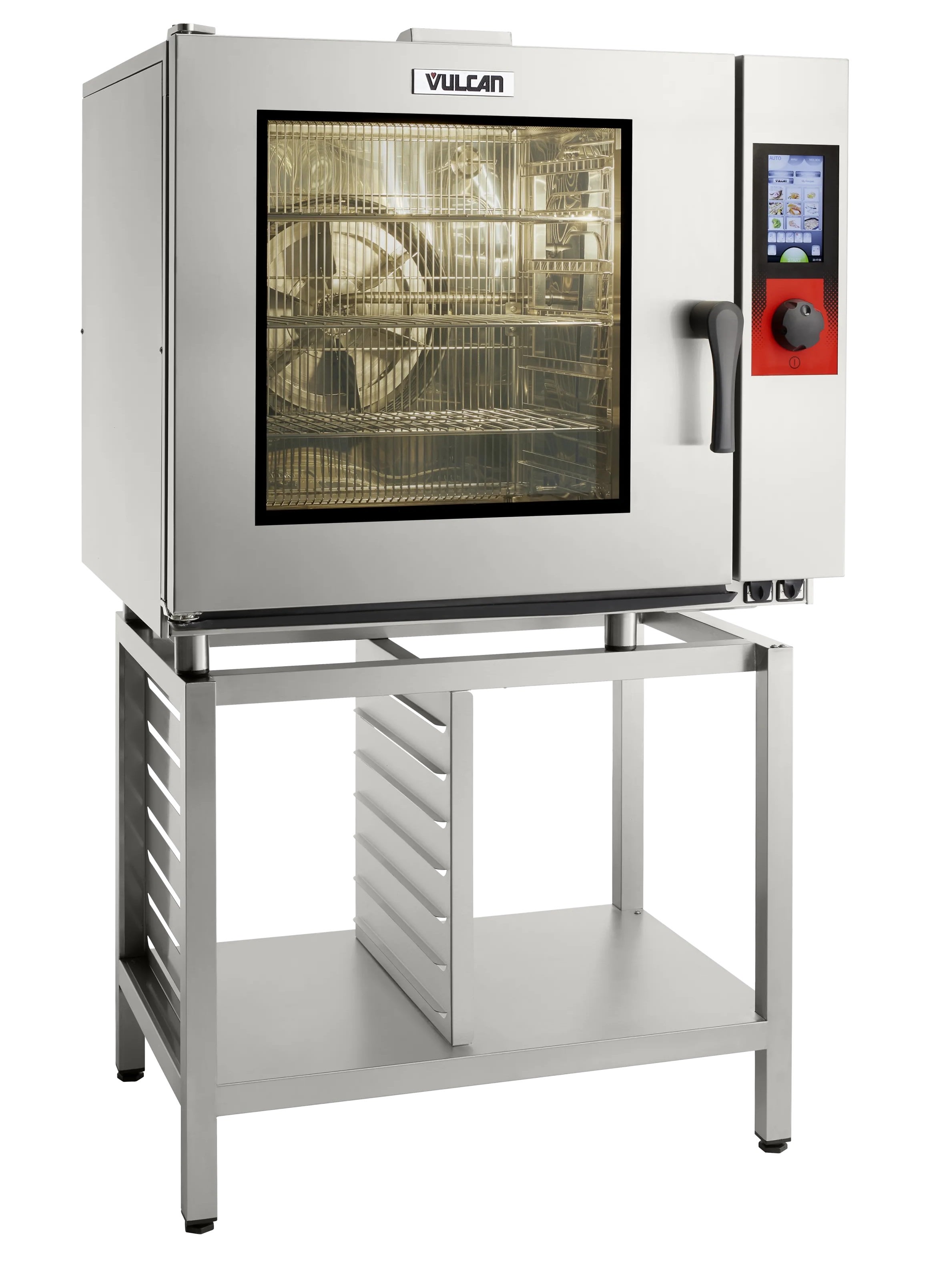 Vulcan TCM-61G-NAT 6-Level Half Size Combi Oven with Touch Controls, Natural Gas