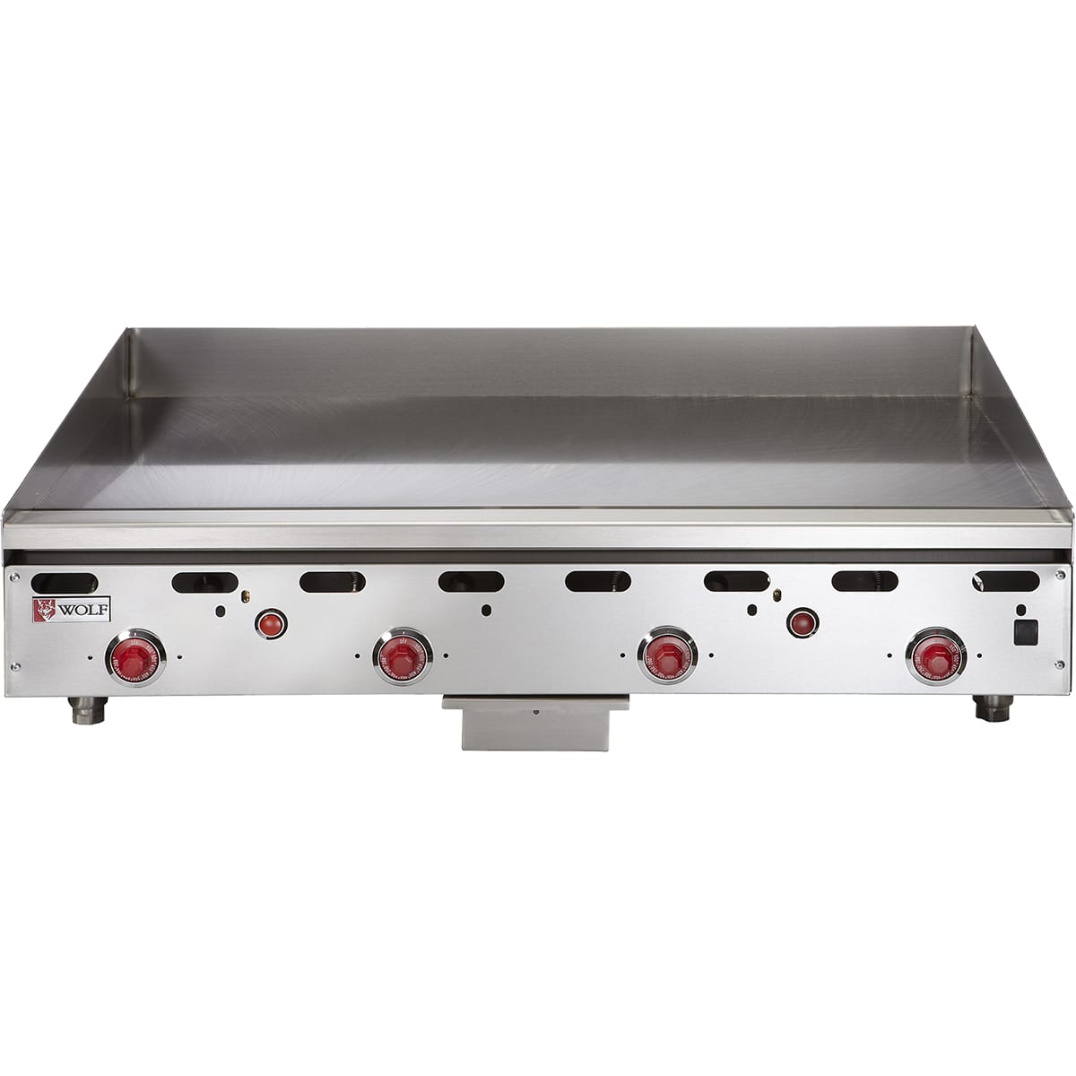 Wolf ASA72-101 ASA Series 72" Natural Gas Griddle with Snap-Action Thermostat