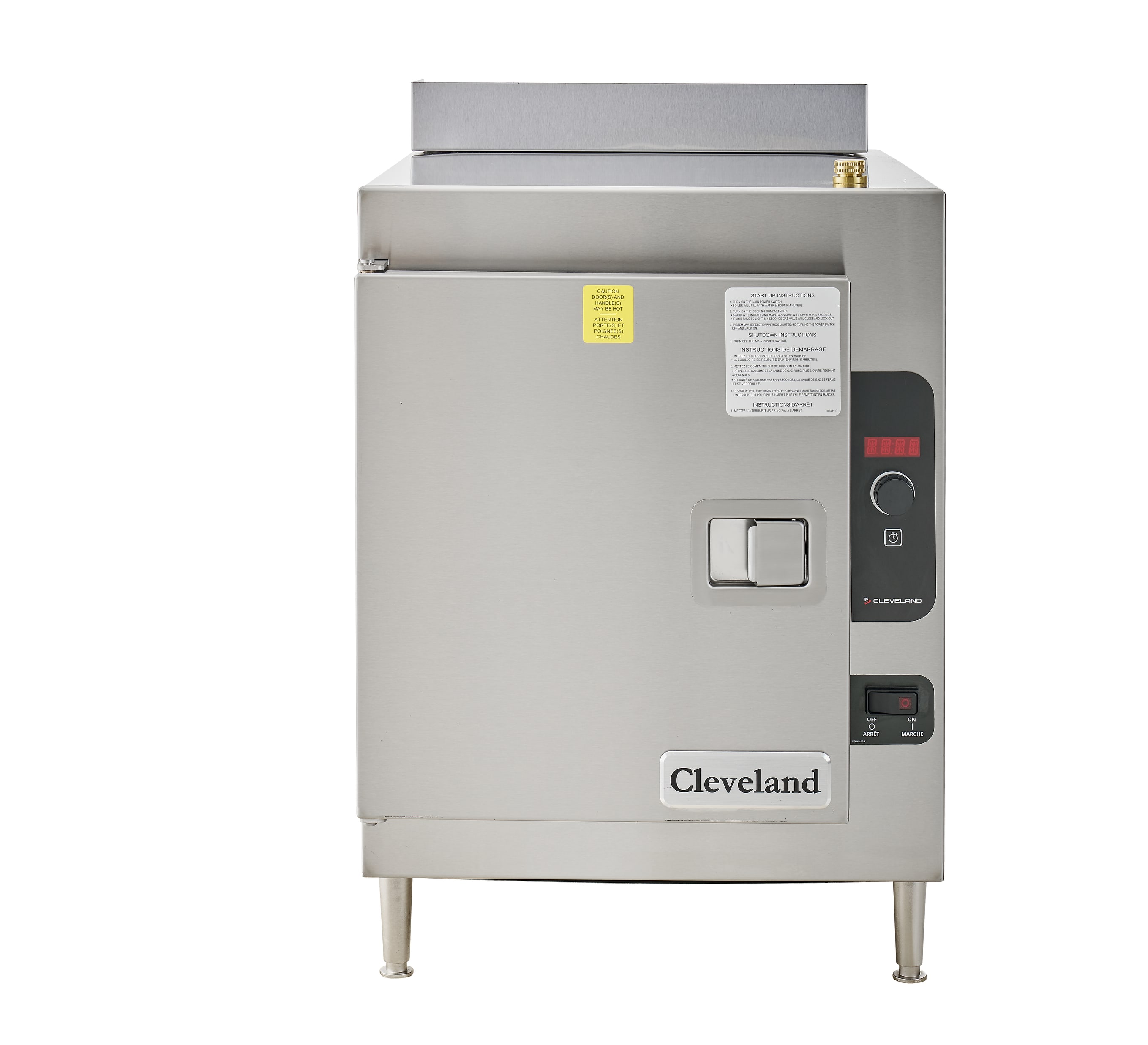 Cleveland 21CGA5 Steamcraft® 5-Pan Commercial LP Gas Countertop Steamer