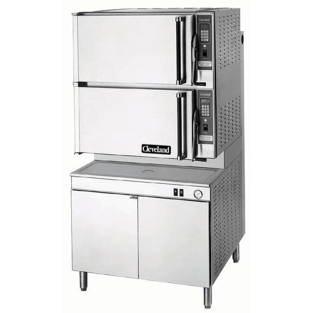Cleveland 36CGM16300 Classic Series ConvectionPro® XVII 16-Pan Commercial LP Gas Floor Steamer