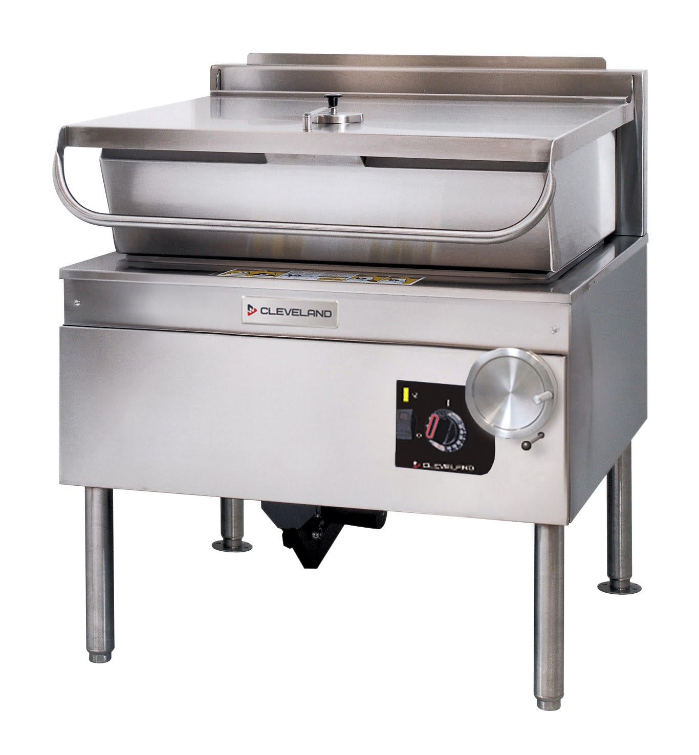 Cleveland SEL30TR 30-Gallon Electric Manual Tilt Skillet, 208V, Single Phase