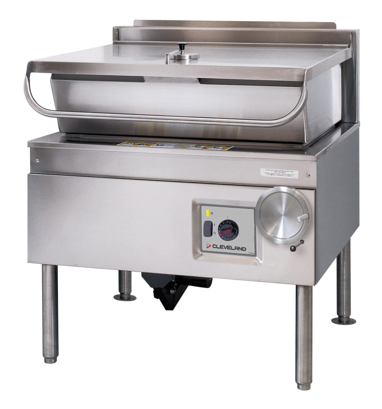 Cleveland SGL30TR 30-Gallon LP Gas Manual Tilt Skillet