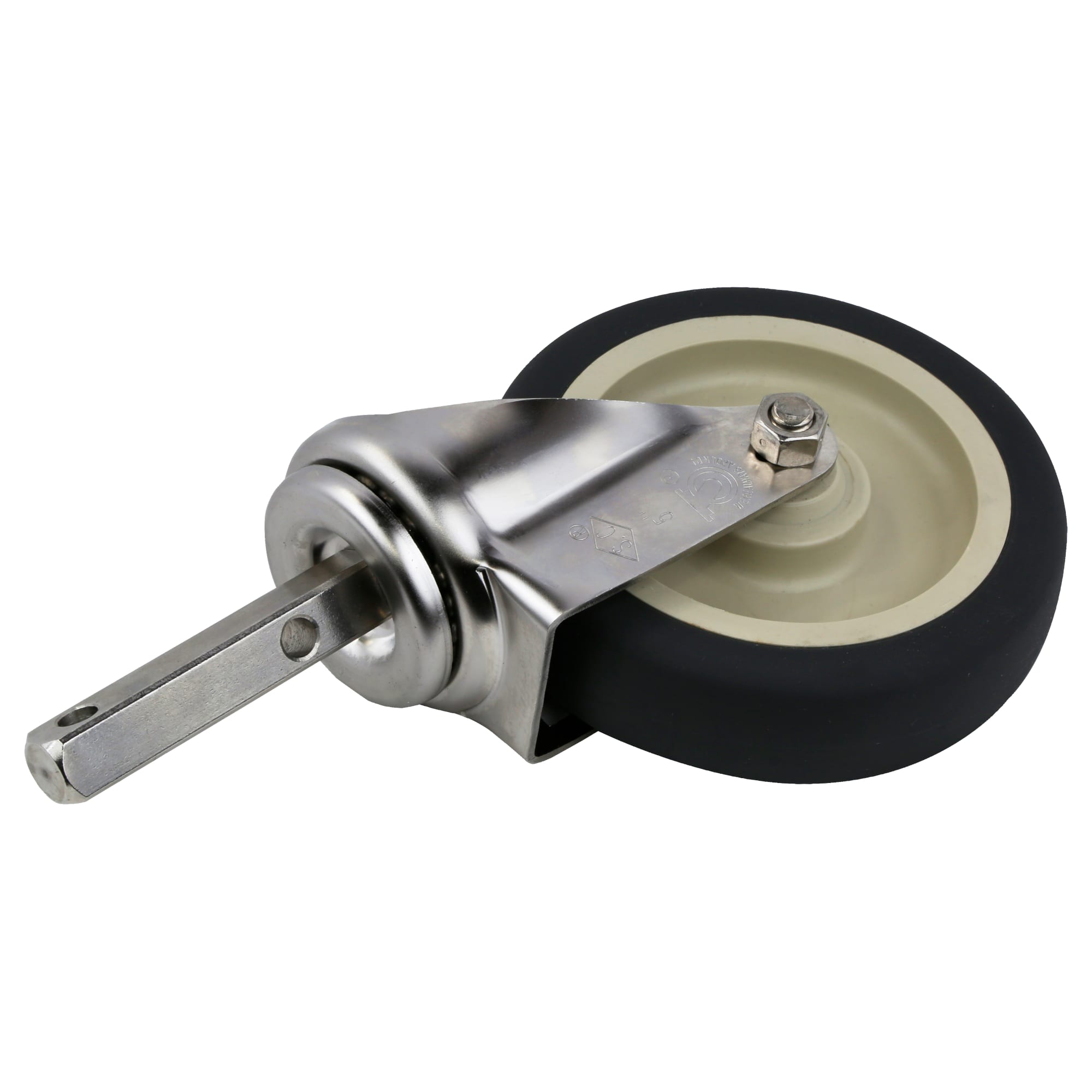 Lakeside 08606 5" Swivel Stem Caster w/ Mounting Hardware