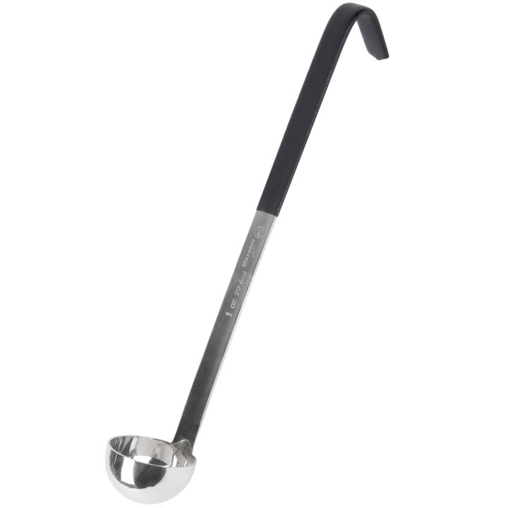 Vollrath 4980120 1 Oz Black Heavy Duty Ladle
