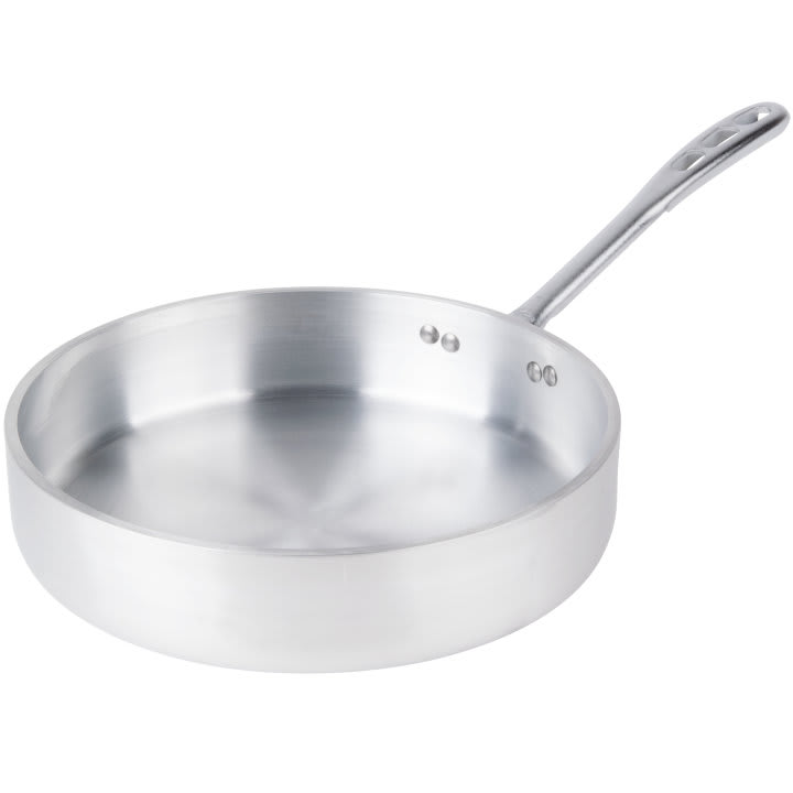 Vollrath 68745 Wear-Ever 5 Quart Heavy-duty Sauté Pan with Plain Handle