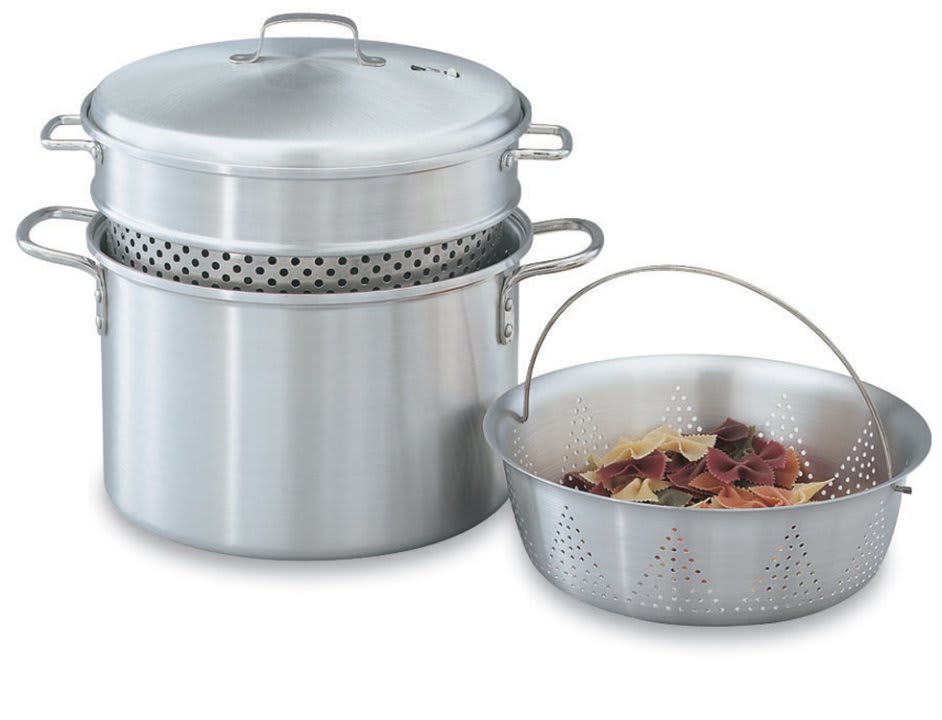 Vollrath 68126 Wear-Ever Pasta Cooker/Vegetable Steamer