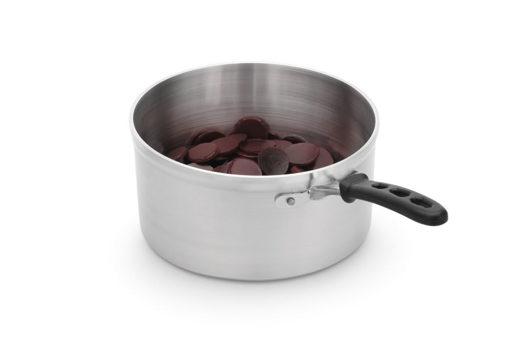 Vollrath 69448 Wear-Ever 8.5 Quart (10") Heavy-duty Sauce Pan Black Handle