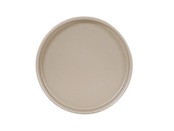 Cal-Mil 22017-6-125 Hudson 6" Melamine Plate-Taupe