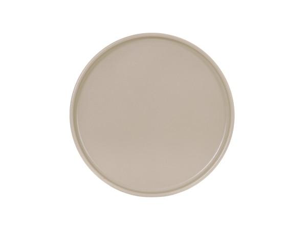 Cal-Mil 22026-8-125 Hudson 8" Low Rim Plate-Taupe