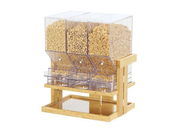 Cal-Mil 23738-3-21 Sydney 3 Sec Cereal Dispenser-Oak