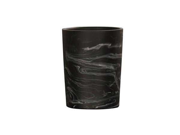 Cal-Mil 23742-5-124 4.75"Dia Cylinder-Black Marble