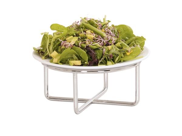 Cal-Mil 23791-4-49 Chrome Round Riser-4" Height