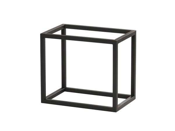 Cal-Mil 23800-9-13 Black Open Frame Riser-6X10X9