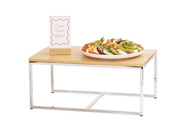 Cal-Mil 23801-1220-49 Chrome Riser-12X20X9
