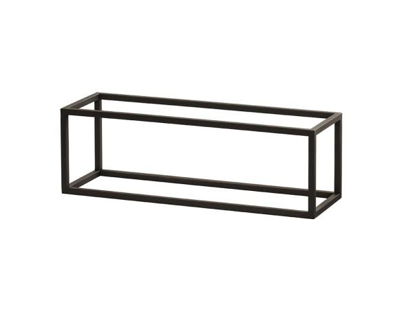 Cal-Mil 23814-6-13 Black Open Frame Riser-20X6X6