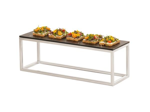 Cal-Mil 23814-6-49 Chrome Open Frame Riser-20X6X6