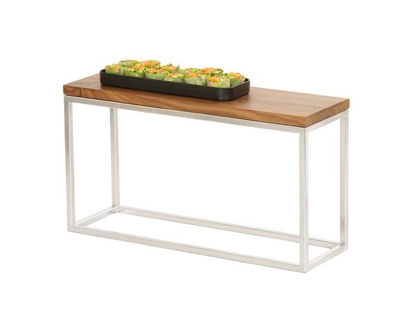 Cal-Mil 23814-9-49 Chrome Open Frame Riser-20X6X9