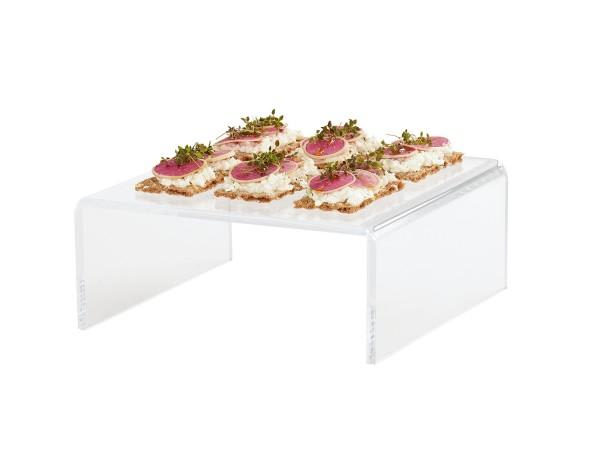 Cal-Mil 23817-5-12 Acrylic U-Style Riser-5" High