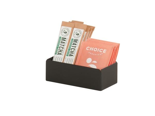 Cal-Mil 23827-13 Onyx Condiment Holder-4.5X2.25X1.5