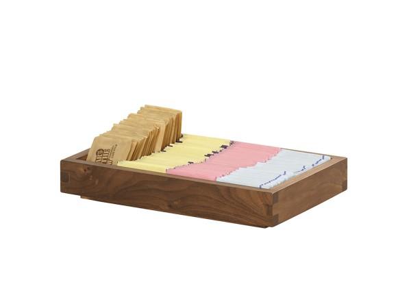 Cal-Mil 23842-1-78 Sydney Box-6.5X10X1.5-Walnut