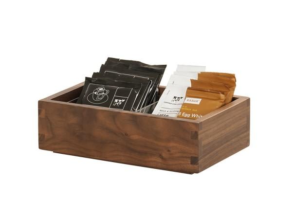 Cal-Mil 23842-3-78 Sydney Box-6.5X10X3-Walnut