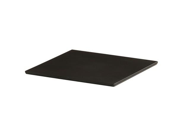Cal-Mil 24408-8-13 Black 8" Square Tray