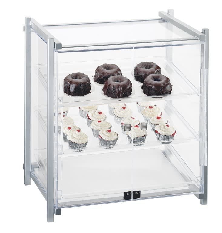 Cal-Mil 1145-S-74 1X1 S/S Case 13X18 - Silver